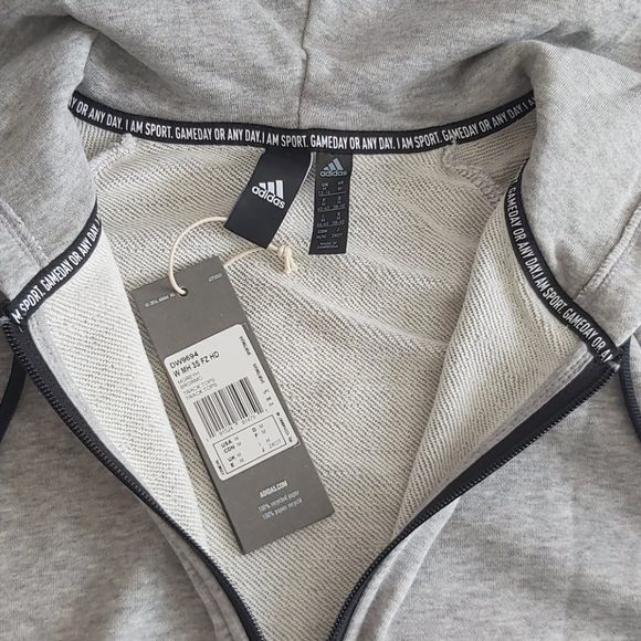 Adidas grey hoodie - Picture 2 of 3